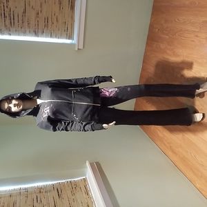 Lipstick Bandits Graphic Sweatpants And Hoodie Size M/L